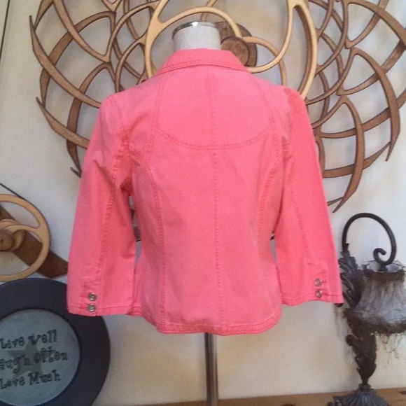 HOST PICK❤️NWT Adorable French Connection Button downJacket Sz M - Picture 2 of 6